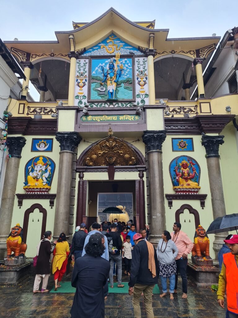 Pashupatinath temple in Kathmandu Nepal