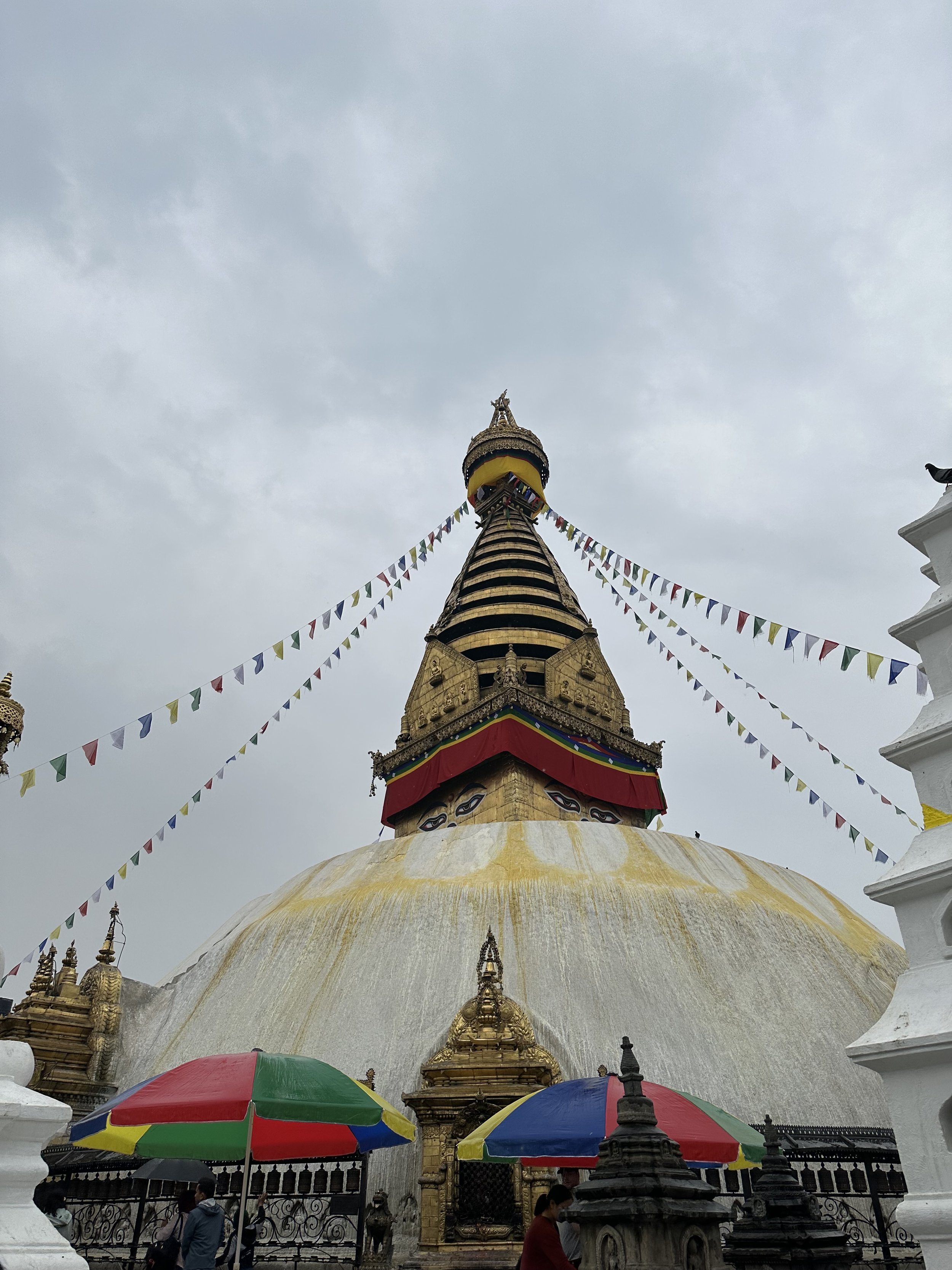 swayambhunath temple in Kathmandu Nepal